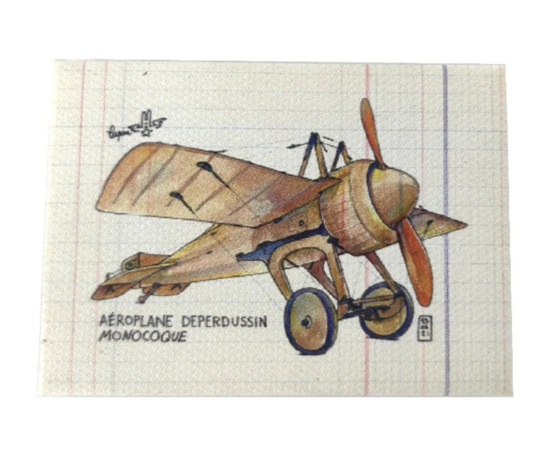 Magnet Canevas : Aéroplane Deperdussin monocoque par Lapin