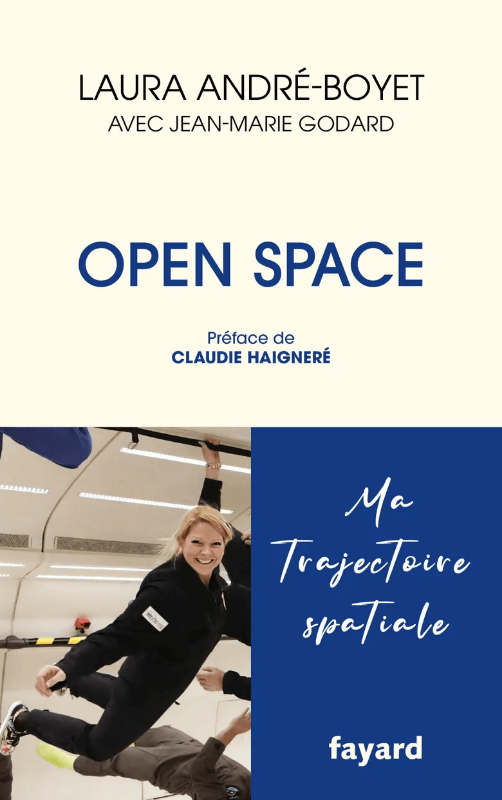 Première nde couverture du livre Open Space par Laura André-Boyet avec Jean-Marie Godard aux éditions Fayard