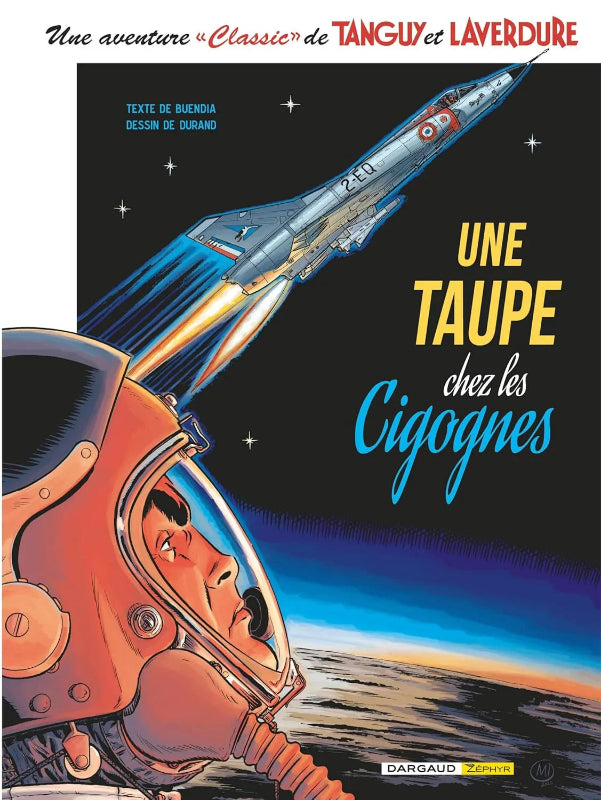 Première de couverture de la bande dessinée Une Taupe chez les cigognes par Buendia et Durand aux éditions Zéphyr