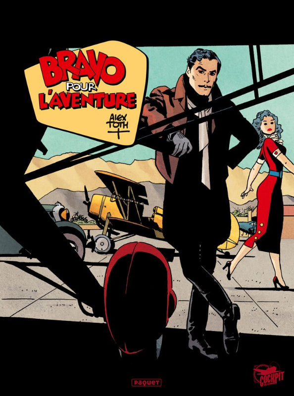 Première de couverture de la bande dessinée Bravo pour l'aventure par Alex Toth