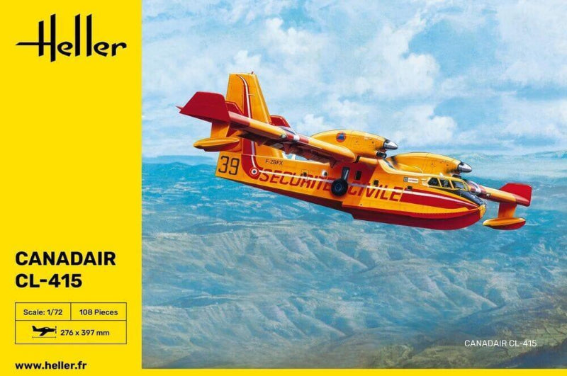 Maquette CANADAIR CL-415 - Heller MAQUETTES A CONSTRUIRE Heller