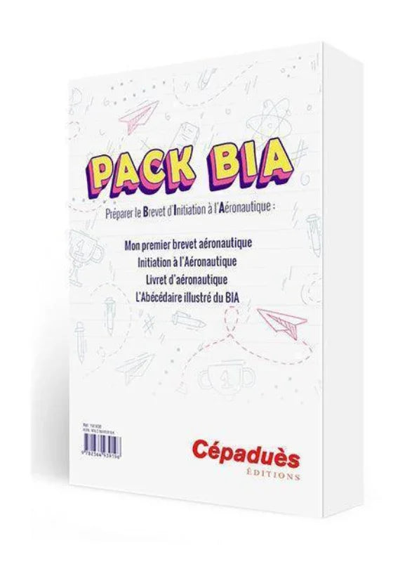 Pack BIA préparer le brevet d'initiation à l'aéronautique aux éditions Cépaduès