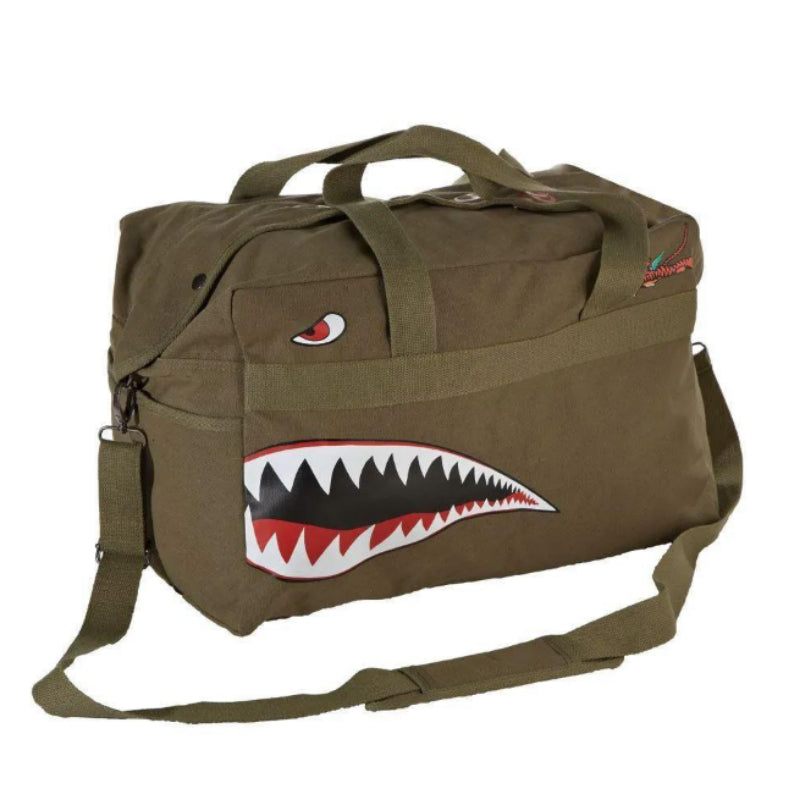 Sac "Duffel Bag" Flying Tigers Bagagerie - Maroquinerie LA BOUTIQUE DU PILOTE