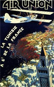 affiche musée air france 63 cm x 100 cm 467 air union
