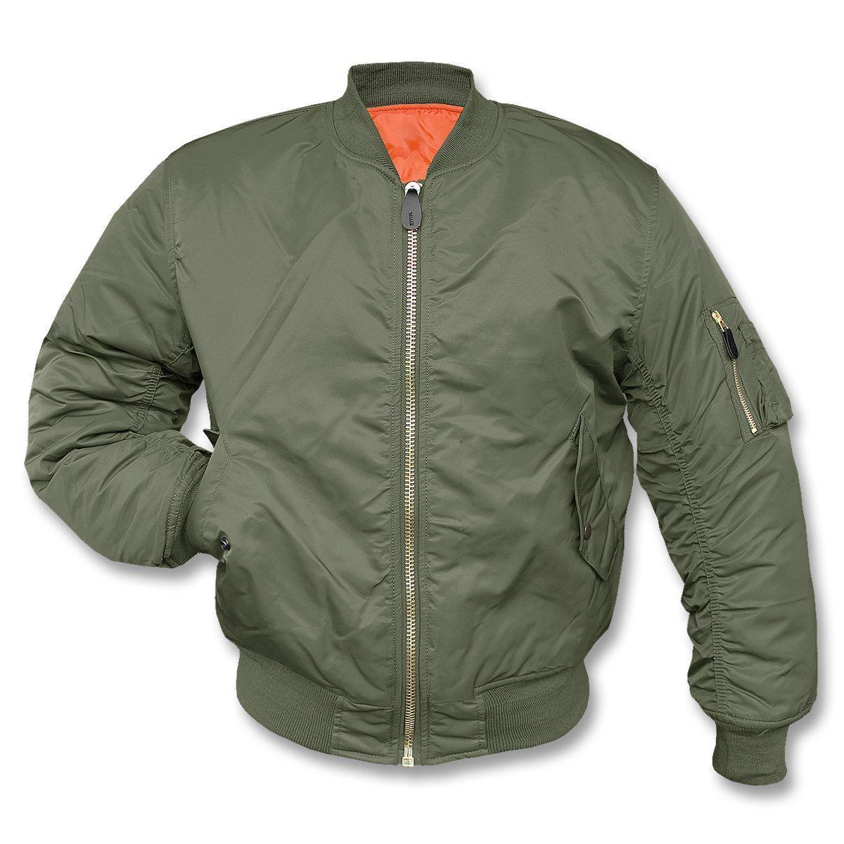 blouson bombers ma1 kaki- mil-tec