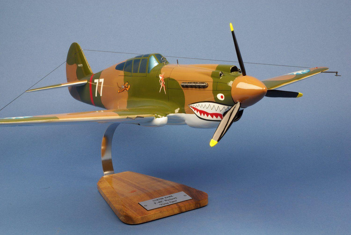 p-40c warhawk 3rd sq flying tigers "hell's angels"