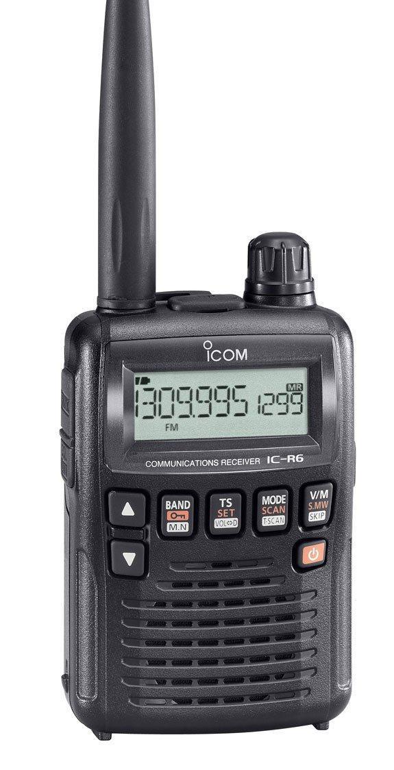 récepteur icom ic-r6 - 0.15 à 1300mhz