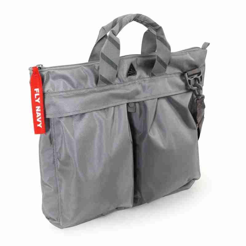 sac de vol furtif gris