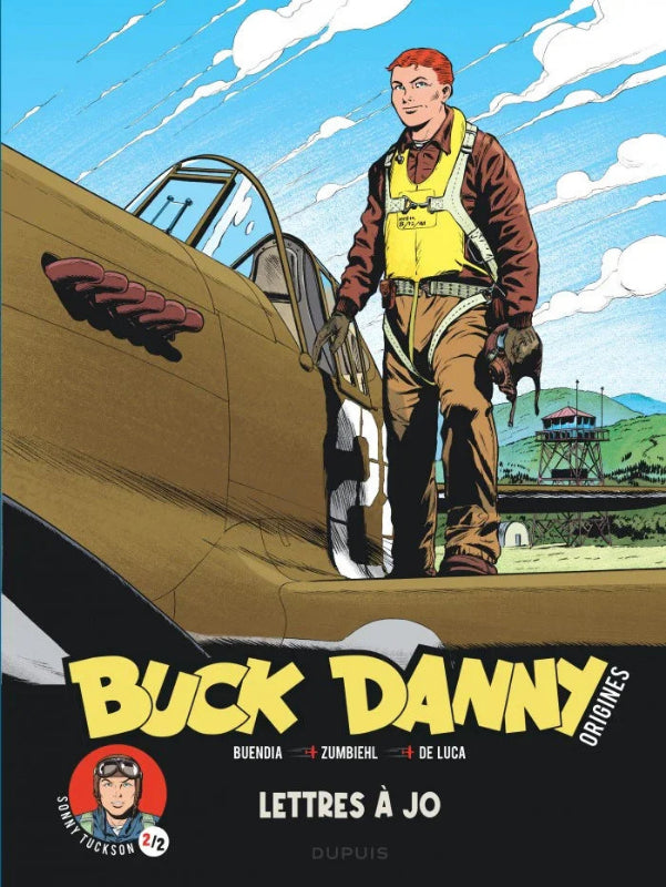Première de couverture de la bande dessinée Buck Danny Tome 4 : Lettres à Jo