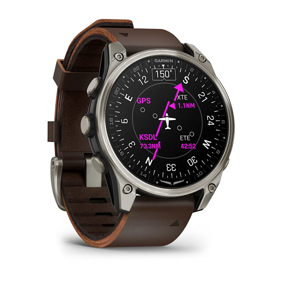 D2 Mach 2 - 47mm - Garmin - Montre aviateur connectée
