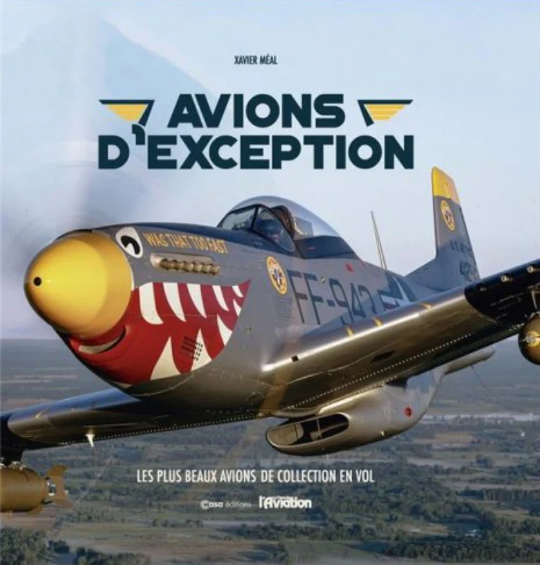 Première de couverture du livre Avions d'exception de Xavier Méal chez CASA éditions