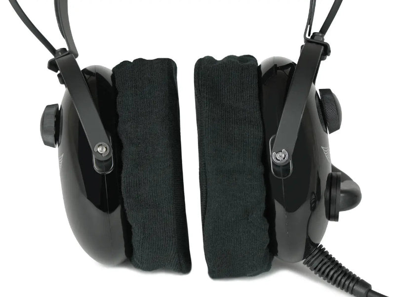 Couvre-oreillettes pour casques de pilotage