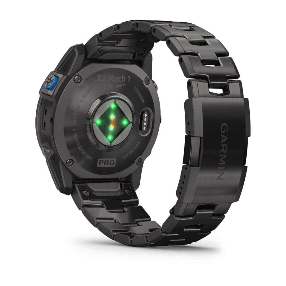 D2 Mach 1 Pro - Garmin - Montre aviateur connectée - Bracelet en Titane - LA BOUTIQUE DU PILOTE