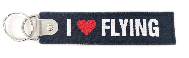 Flamme I Love Flying Accessoires avion LA BOUTIQUE DU PILOTE