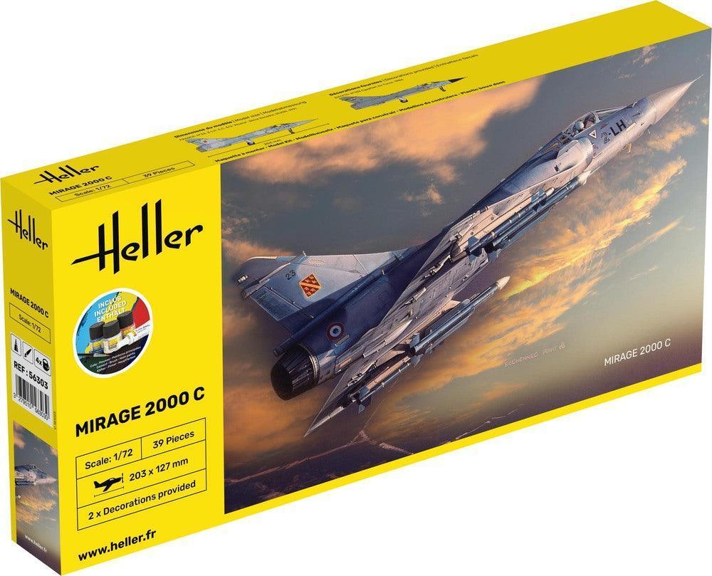 Kit Maquette MIRAGE 2000 C - Heller (56303) - LA BOUTIQUE DU PILOTE