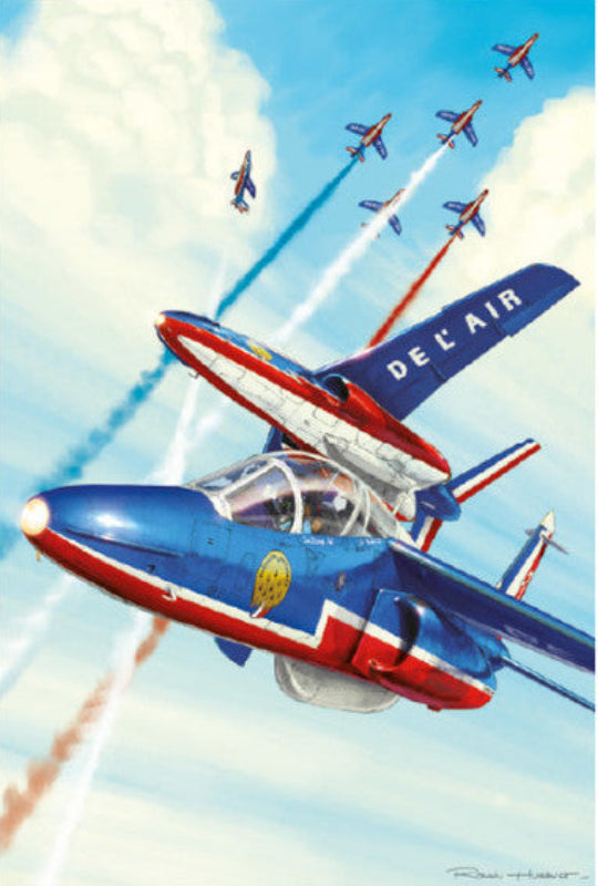 Affiche Patrouille de France - Romain Hugault