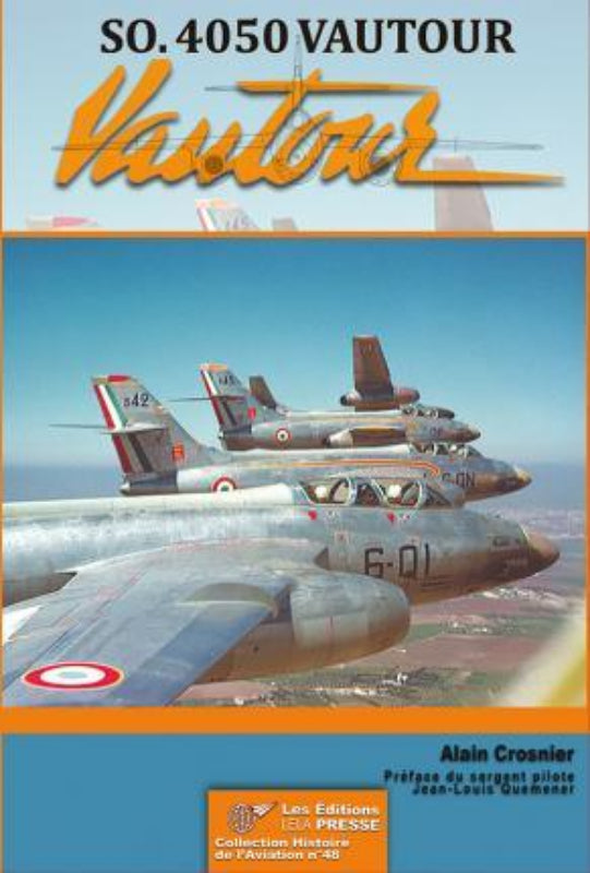 Première de couverture du Livre SO.4050 Vautour d'Alain Crosnier