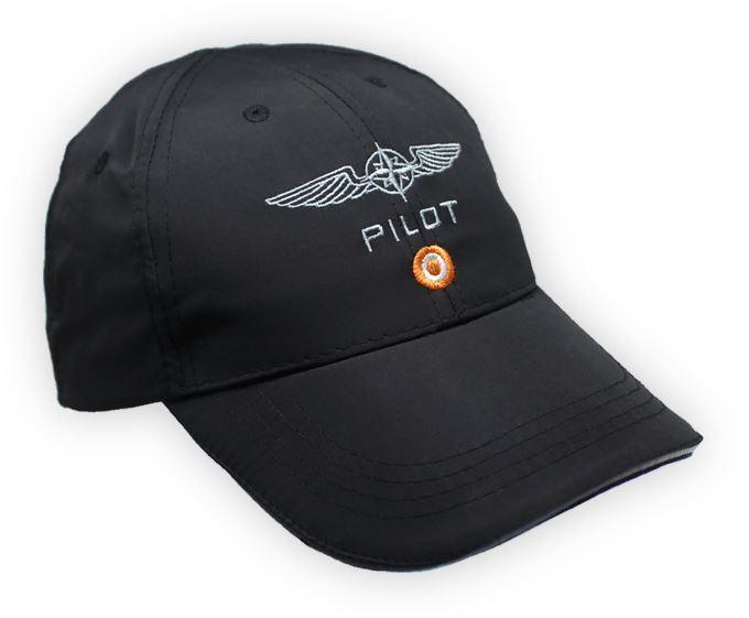 casquette design4pilot black