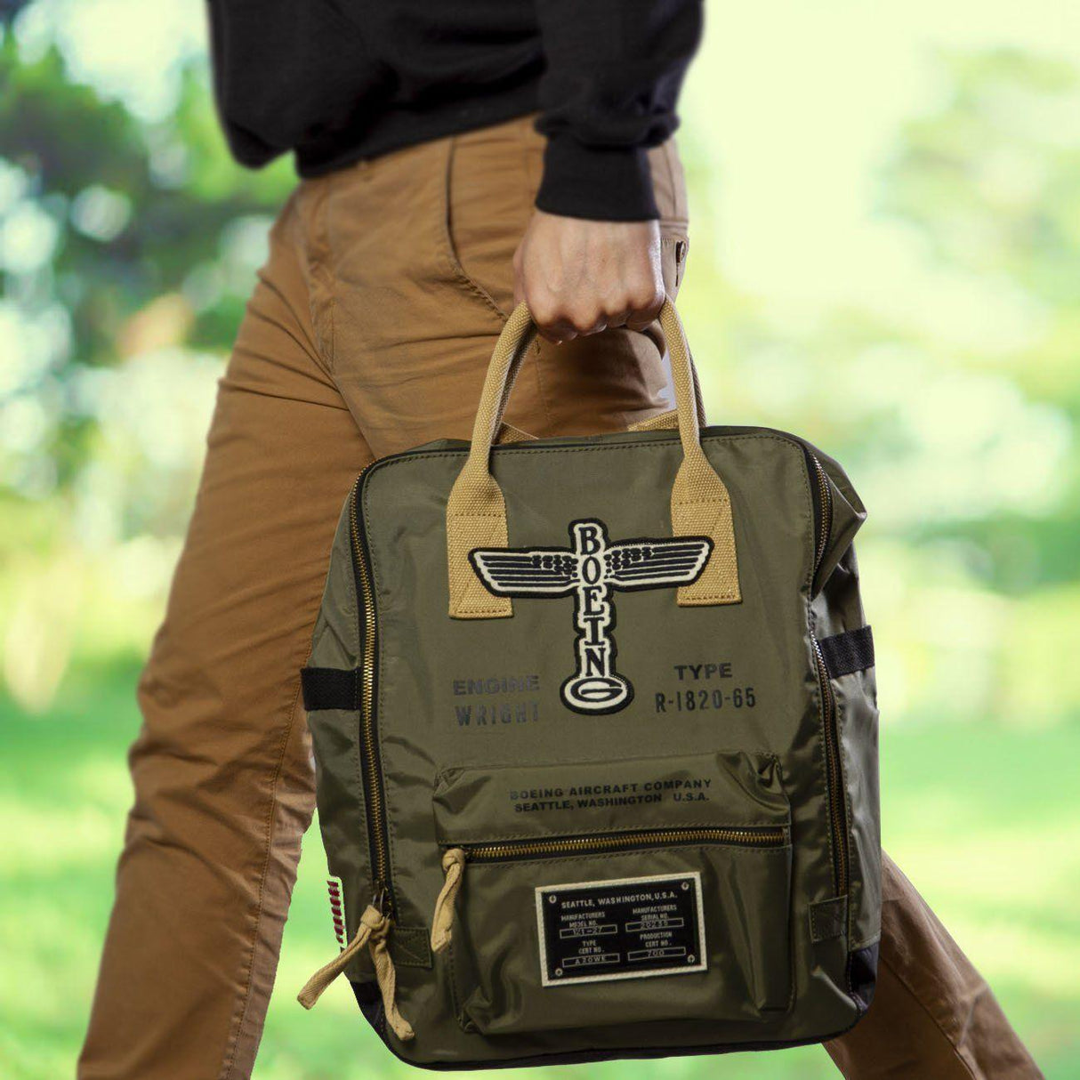 sac a dos boeing totem - red canoe