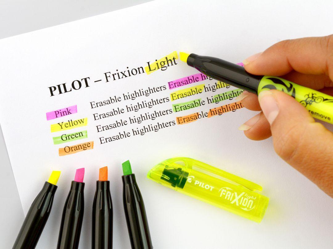 surligneur effaçable pilot frixion etui de 4