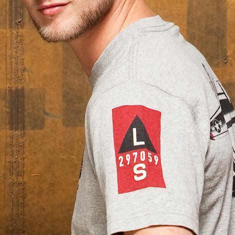 tee shirt b17 gris