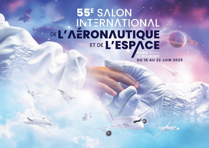 Carte Postale 55e Salon International de l'Aéronautique et de l'Espace 2025 Le Bourget