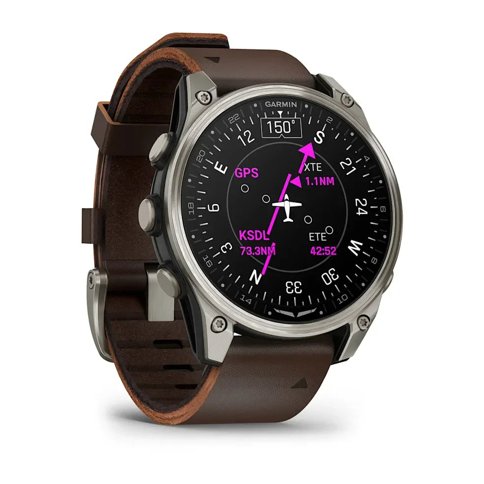 D2 Mach 2 - 47mm - Garmin - Montre aviateur connectée