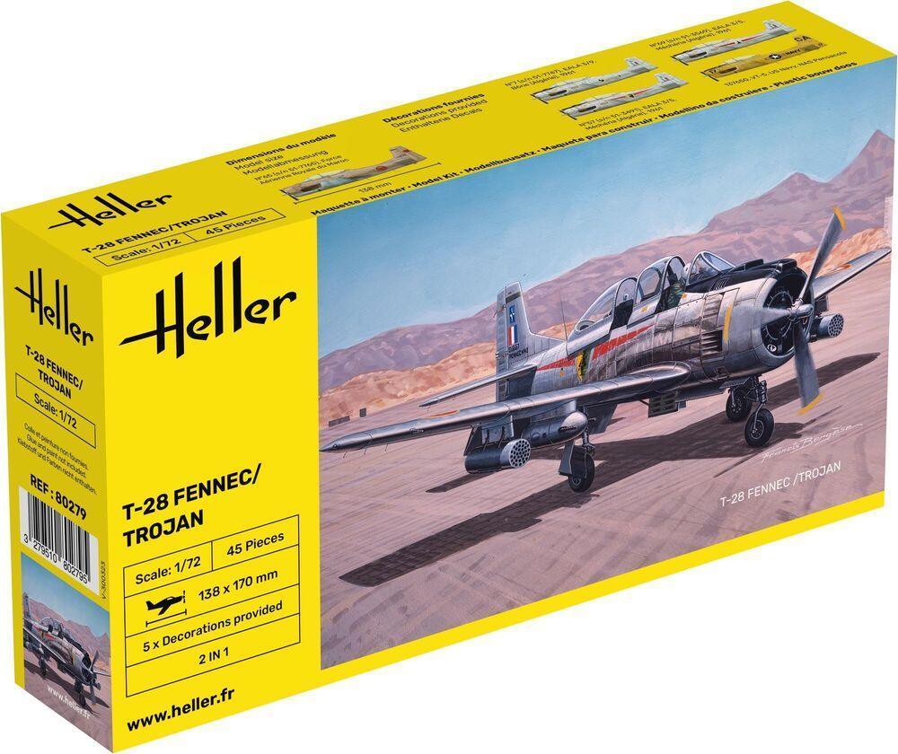 Maquette T-28 Fennec / Trojan - Heller (80279) - LA BOUTIQUE DU PILOTE