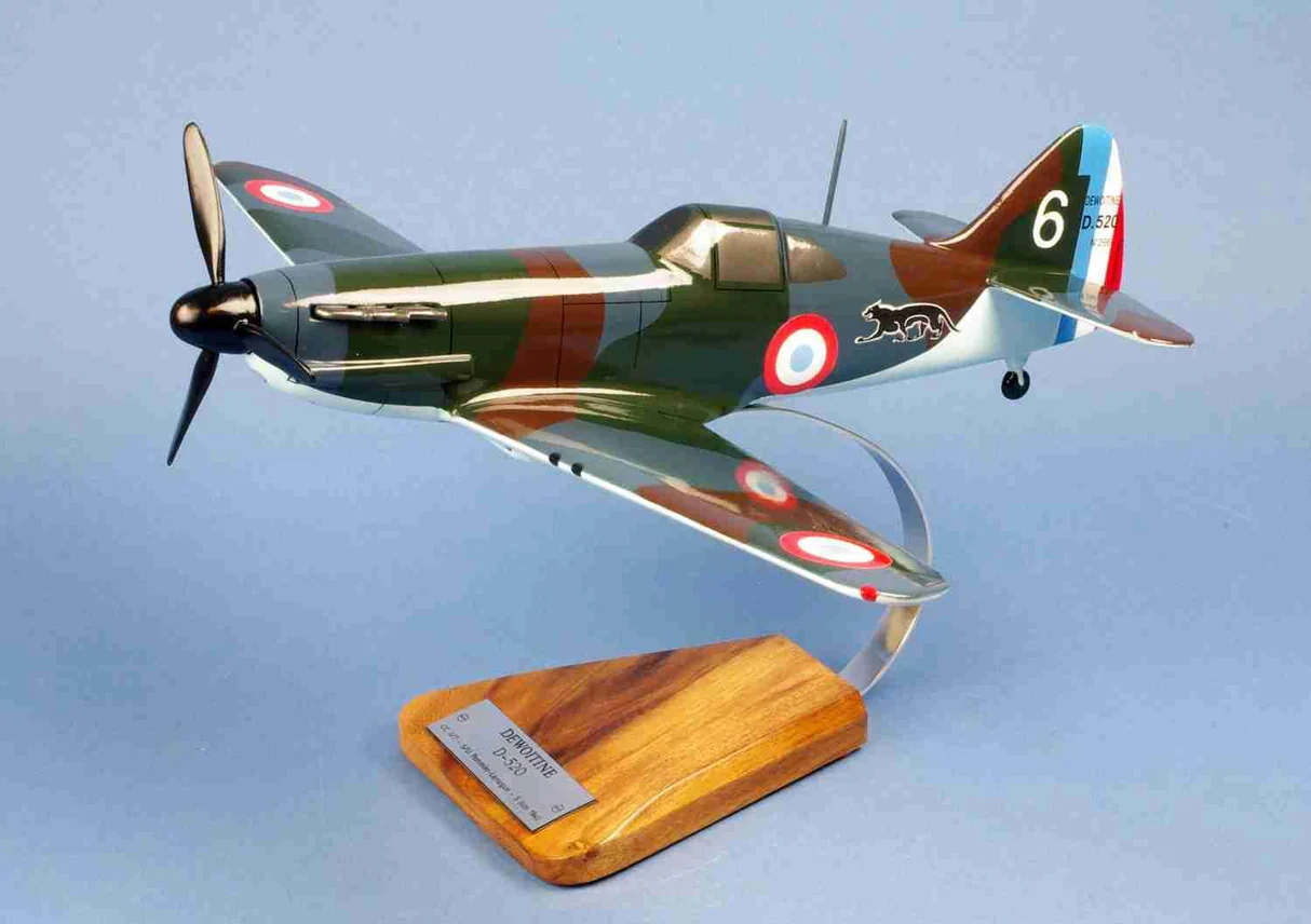 dewoitine d.520 gc ii/7 s/lt pommier-layrarg 1940