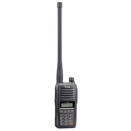 émetteur récepteur icom ic-a16e - vhf 118-136mhz, espacement 8,33/25khz