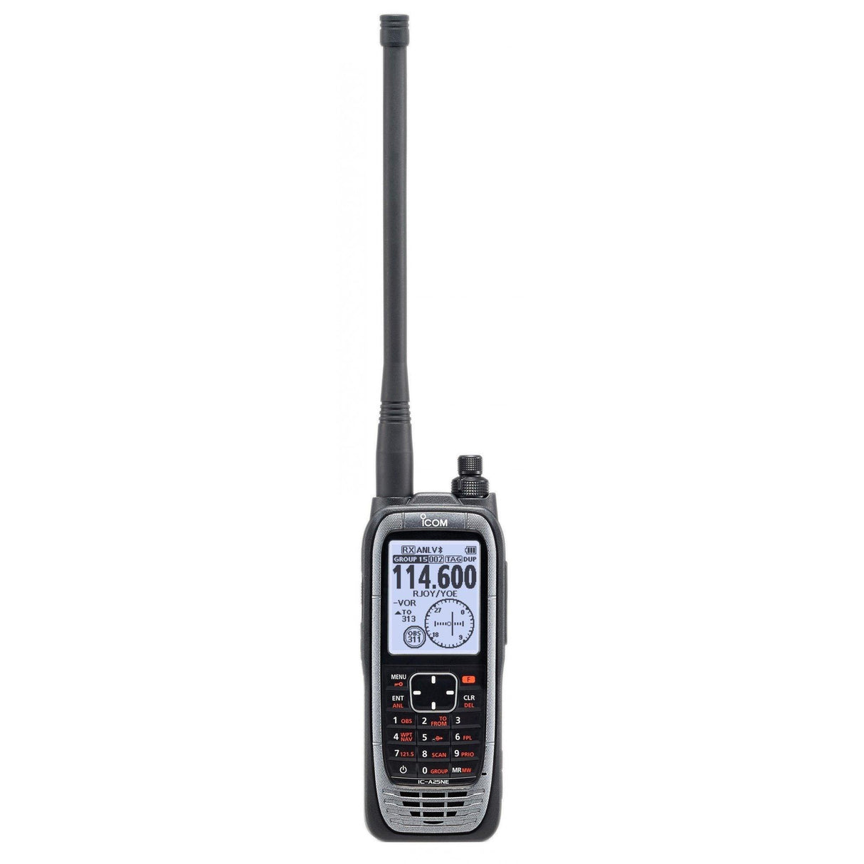 émetteur récepteur icom ic-a25ne 118-136 mhz vor-bluetooth-gps - 8.33 khz
