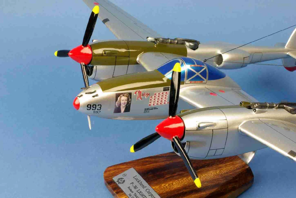 p-38j lightning 'marge' richard 'dick' bong