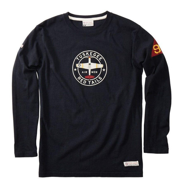 T-Shirt TUSKEGEE AIRMEN Noir Manches longues - Red Canoe Tee-shirt - Polo - Sweat Red Canoë