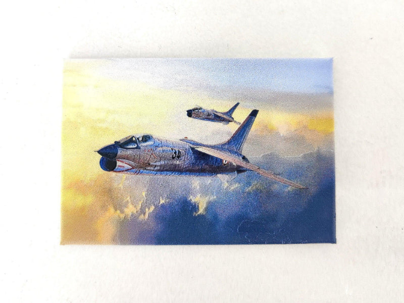 Magnet canevas avec une représention de la peinture de Lucio Perinotto : Crusader