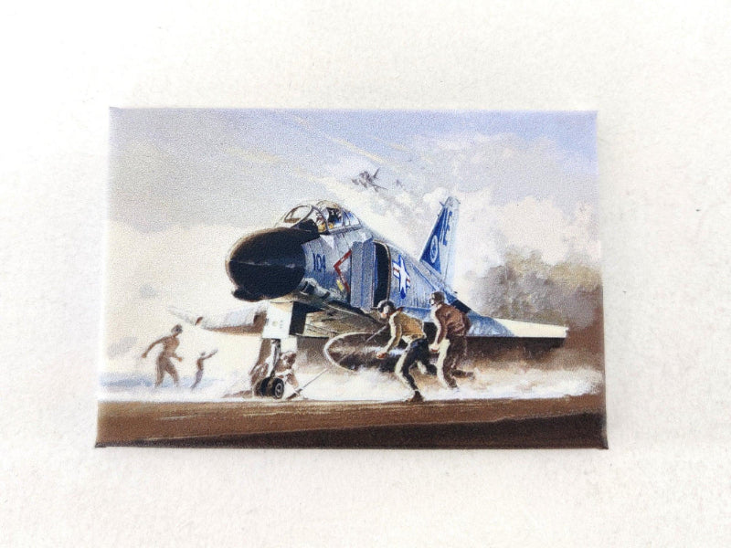 Magnet canevas avec une représentation de la peinture de Lucio Perinotto : Phantom