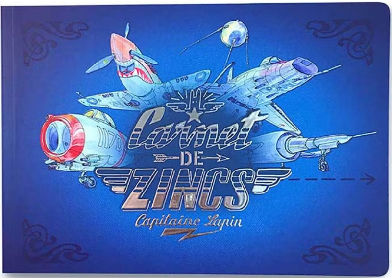 Première de couverture du livre Carnet de Zincs de Lapin