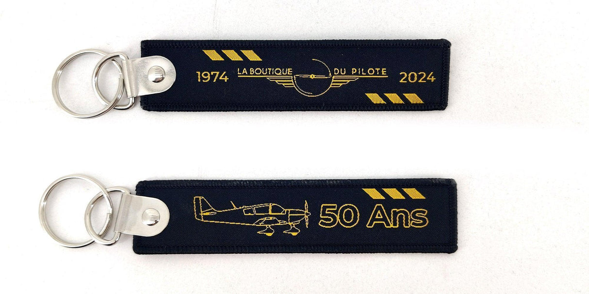 PORTE CLES LA BOUTIQUE DU PILOTE 50 ANS - LA BOUTIQUE DU PILOTE