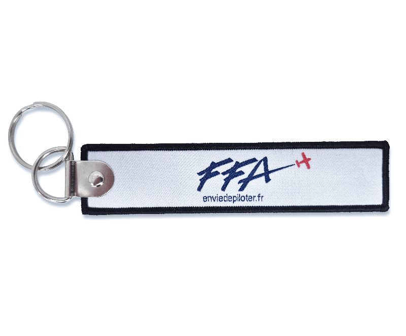 Porte-clés flamme FFA Piste