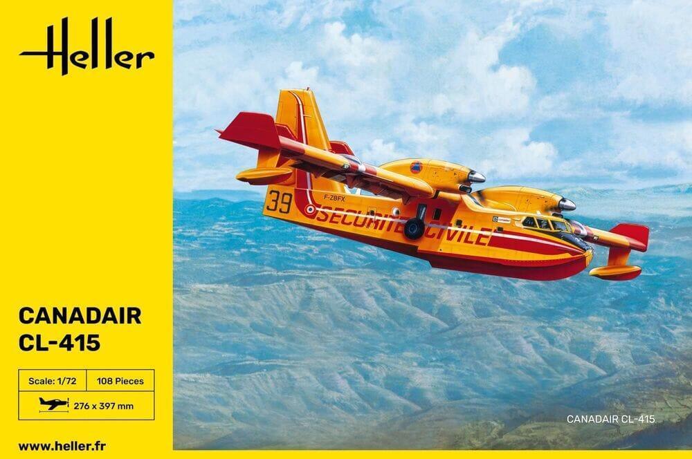 Maquette CANADAIR CL-415 - Heller MAQUETTES A CONSTRUIRE Heller