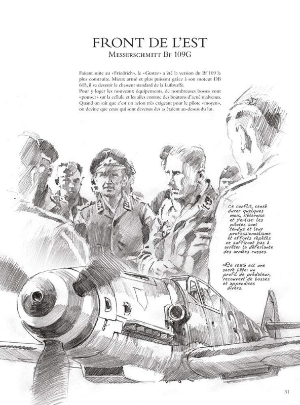 Extrait du livre Artbook 4 , Ciel en furie de Lucio Perinotto aux éditions Paquet