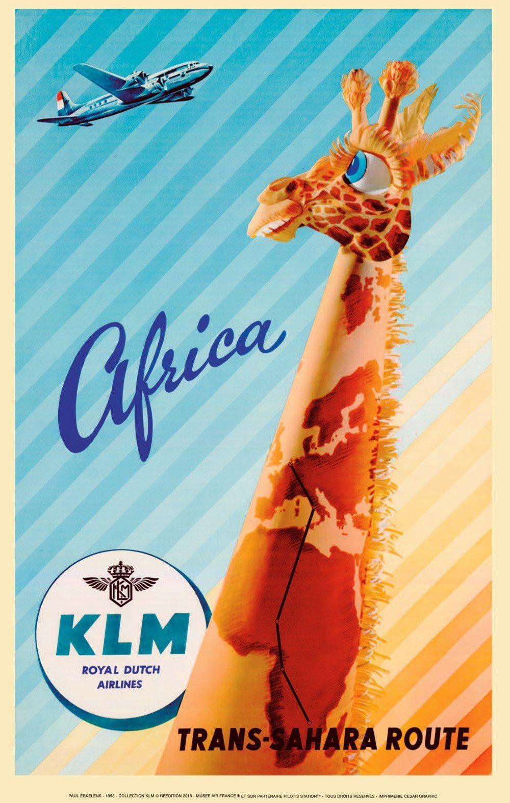 affiche 50*70 ak06 trans sahara africa