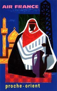 carte postale proche orient