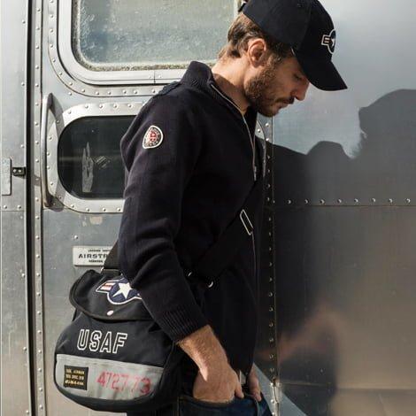 sac à bandoulière usaf - red canoe