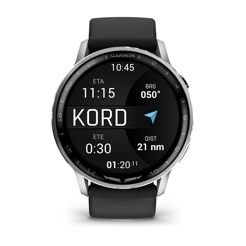 D2 Air X15 argent - Garmin - Montre aviateur connectée