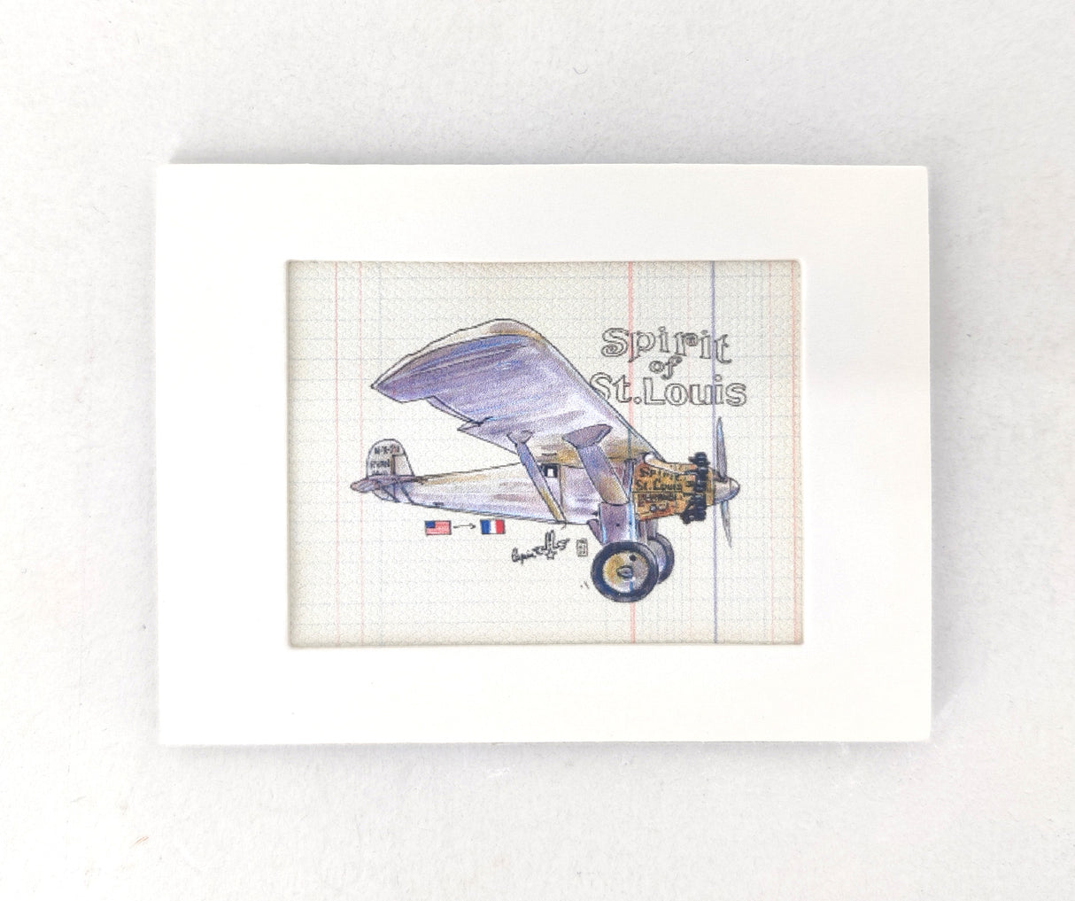 Magnet Passe-Partout Spirit of St. Louis - Lapin