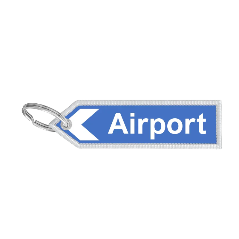 Porte-clés flamme Airport