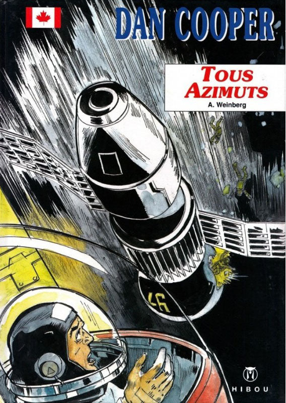 Première de couverture du hors série 4 "rous azimut" de la bande dessinée Dan Cooper par Albert Winberg aux éditions Hibou