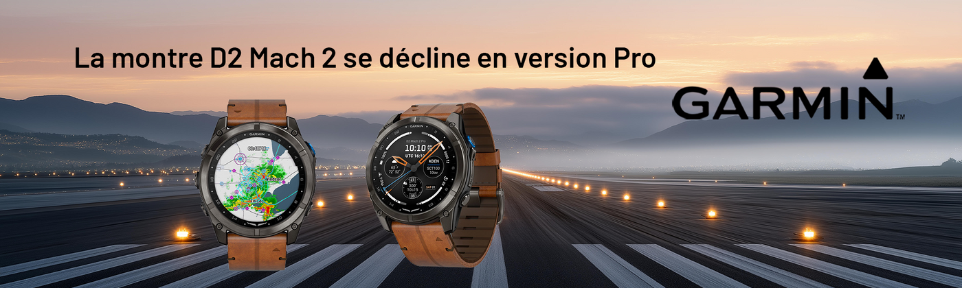 Montre Garmin D2 Mach2 pro