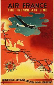 affiche musee air france 50 cm x 70 cm 015 the french airline