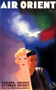 affiche musee air france 63 cm x 100 cm 125 air orient